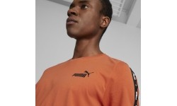 Koszulka męska Puma Ess+ Tape Tee Orange 847382 94