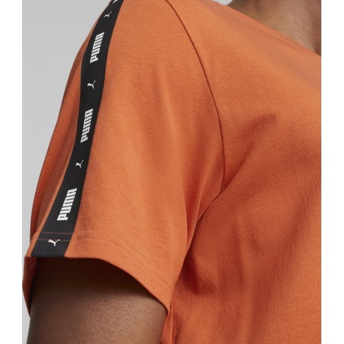 Koszulka męska Puma Ess+ Tape Tee Orange 847382 94