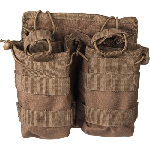 DARK COYOTE OPEN TOP MAGAZINE POUCH DOUBLE