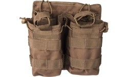 Podwójna ładownica na magazynki z otwartą górą Dark Coyote