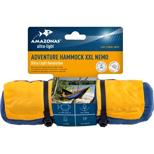 Lekki hamak Amazonas 'Adventure XXL Nemo'