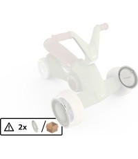 BERG GO² Retro Green - osłona przedniego koła (2x)