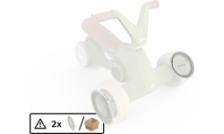 BERG GO² Retro Green - osłona przedniego koła (2x)