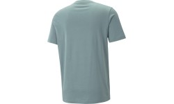 Puma bawełniana koszulka męska Graphics Wave Tee Green 674483 84