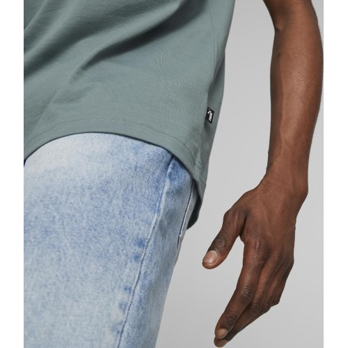 Puma bawełniana koszulka męska Graphics Wave Tee Green 674483 84