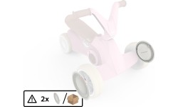 BERG GO² Retro Pink - Osłona przedniego koła (2x)