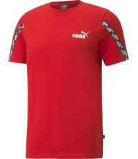 Koszulka męska Puma Power Tape, czerwona