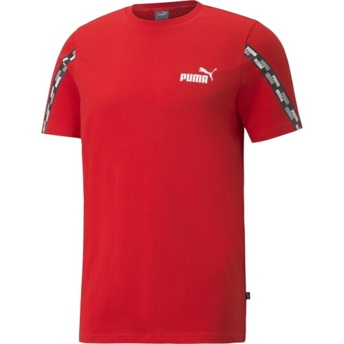 Koszulka męska Puma Power Tape, czerwona