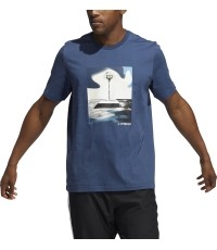 Adidas Marškinėliai Vyrams Slept On Blue