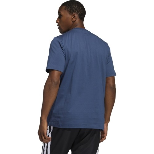 Koszulka męska Adidas Slept On, niebieska