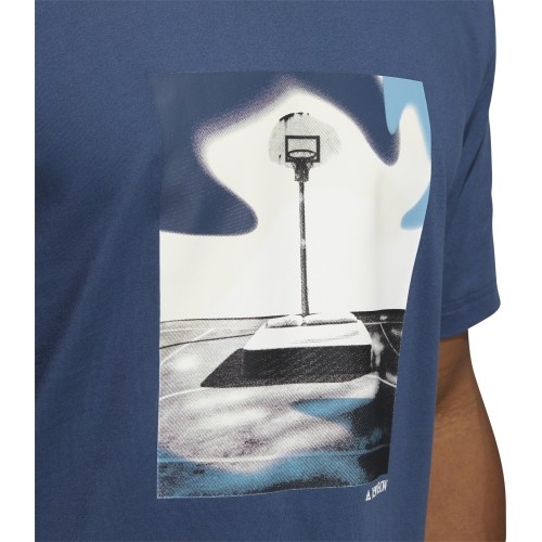 Adidas Marškinėliai Vyrams Slept On Blue