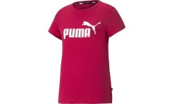 Puma Palaidinė Moterims Ess Logo Tee Bordeaux
