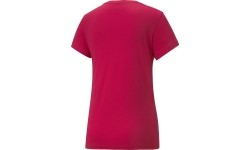 Puma Palaidinė Moterims Ess Logo Tee Bordeaux