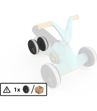 BERG GO Twirl Turquoise - tylne koło