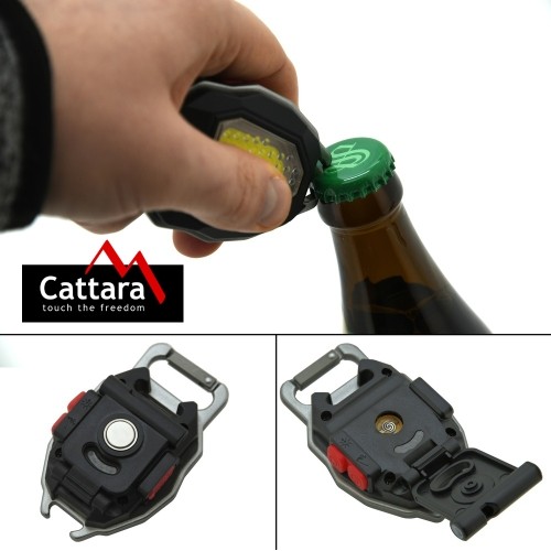 Latarka COB 560lm MULTI EMBLEM z zapalniczką