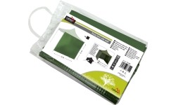 Ścianki boczne do namiotu imprezowego 2x3 m, 210D, zielone, wodoodporne