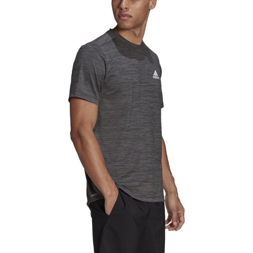 Adidas Marškinėliai Vyrams M Ht El Tee Grey GM2074