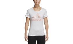 Adidas Palaidinė Foil Text Bos White