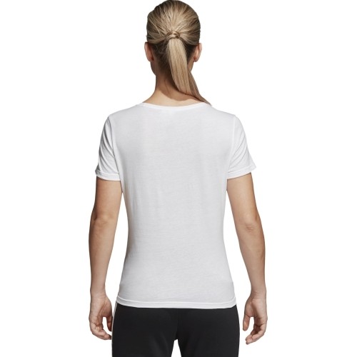 Adidas Palaidinė Foil Text Bos White