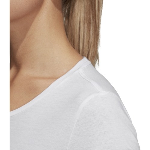 Adidas Palaidinė Foil Text Bos White