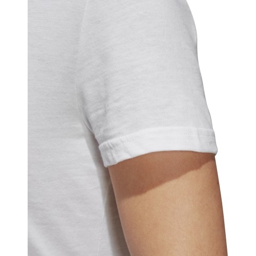 Adidas Palaidinė Foil Text Bos White