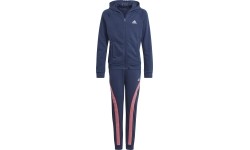 Adidas dres dla dziewczynek G Hooded Co Ts Blue GM8930