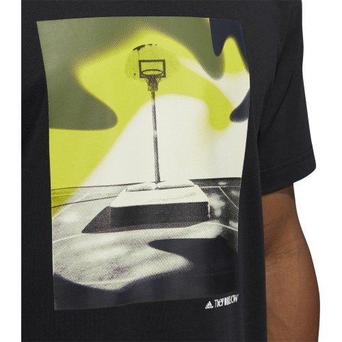 Adidas Marškinėliai Vyrams Slept On Black