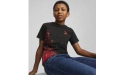 Puma Marškinėliai Paaugliams X Miraculous Tee Black 538683 01