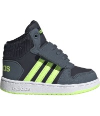 Buty chłopięce Adidas Hoops Mid 2.0 I Legend Ink FW4921