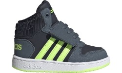 Buty chłopięce Adidas Hoops Mid 2.0 I Legend Ink FW4921