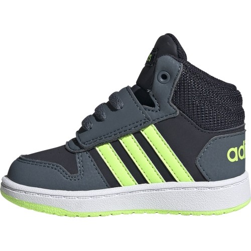 Buty chłopięce Adidas Hoops Mid 2.0 I Legend Ink FW4921