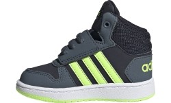 Buty chłopięce Adidas Hoops Mid 2.0 I Legend Ink FW4921