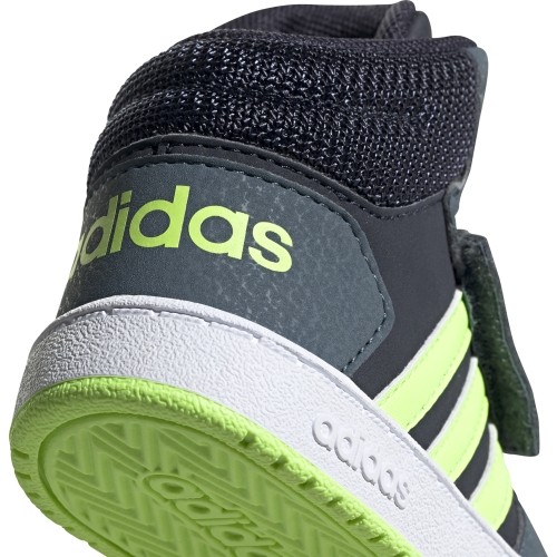 Buty chłopięce Adidas Hoops Mid 2.0 I Legend Ink FW4921