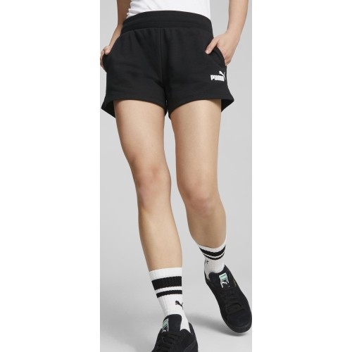 Szorty damskie Puma Ess 4" Sweat, czarne, 586824 01