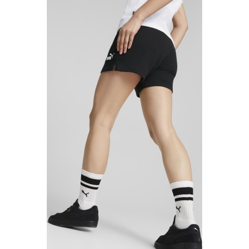 Szorty damskie Puma Ess 4" Sweat, czarne, 586824 01