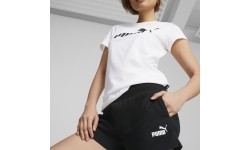 Szorty damskie Puma Ess 4" Sweat, czarne, 586824 01