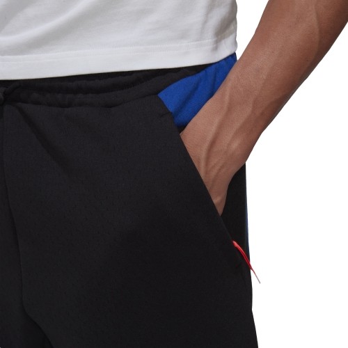Spodnie męskie Adidas Z.N.E. czarno-niebieskie GM6544