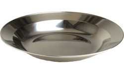 STAINLESS STEEL PLATE 22 CM