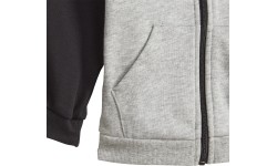 Adidas dziecięcy dres I Bos Logo Fz J Grey Black GT9500