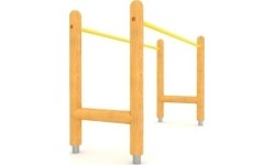 Drewniany gimnastyczny model równoległy GT-0031