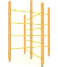 Zestaw drewnianych ścianek wspinaczkowych GT-0037