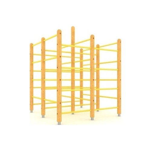Zestaw drewnianych ścianek wspinaczkowych GT-0038