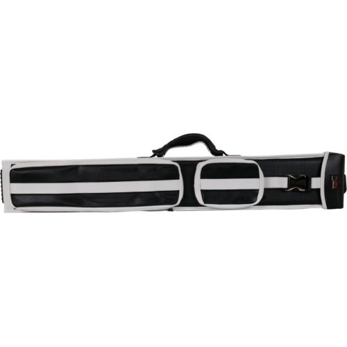 Twarde etui na kij bilardowy Fury Neo, czarno-białe, 3x5, 85 cm