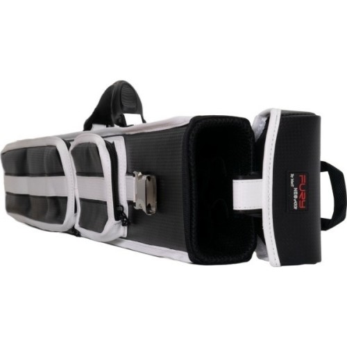 Futerał na kije bilardowe, Fury Neo, czarno-biały, 3x5, 85 cm