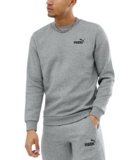 Puma bluza męska Ess Small Logo Crew Grey 586682 03