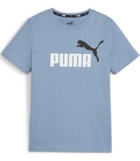 Koszulka młodzieżowa Puma Ess+ 2 Col Logo Tee, niebieska 586985 20