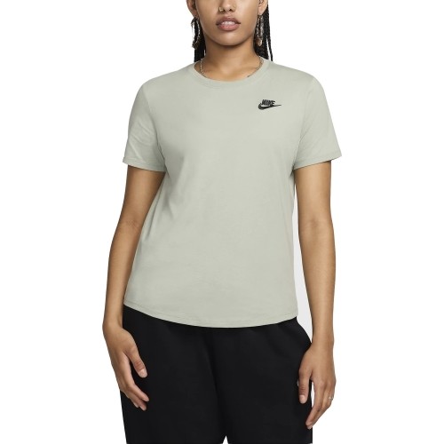 Nike W NSW Club SS Tee koszulka damska, zielona, DX7902 370