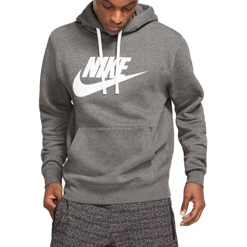 Bluza męska Nike Sportswear Club Hoodie PO BB GX Fleece, szara BV2973 071