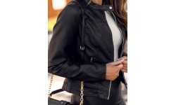 J.Style Odinė Striukė Moterims Black 11Z8032