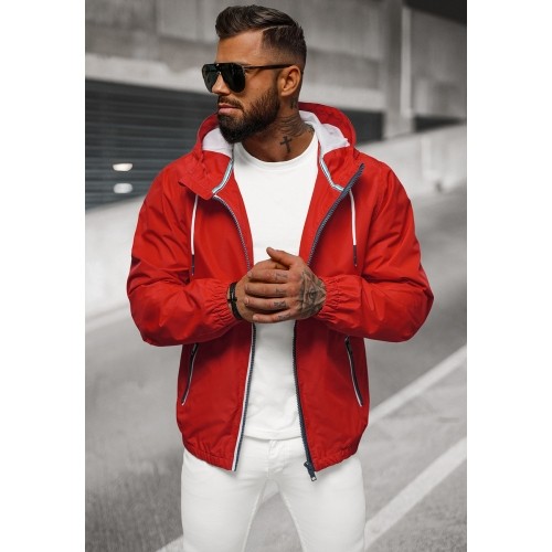 Kurtka męska J.Style Red 5M802-275